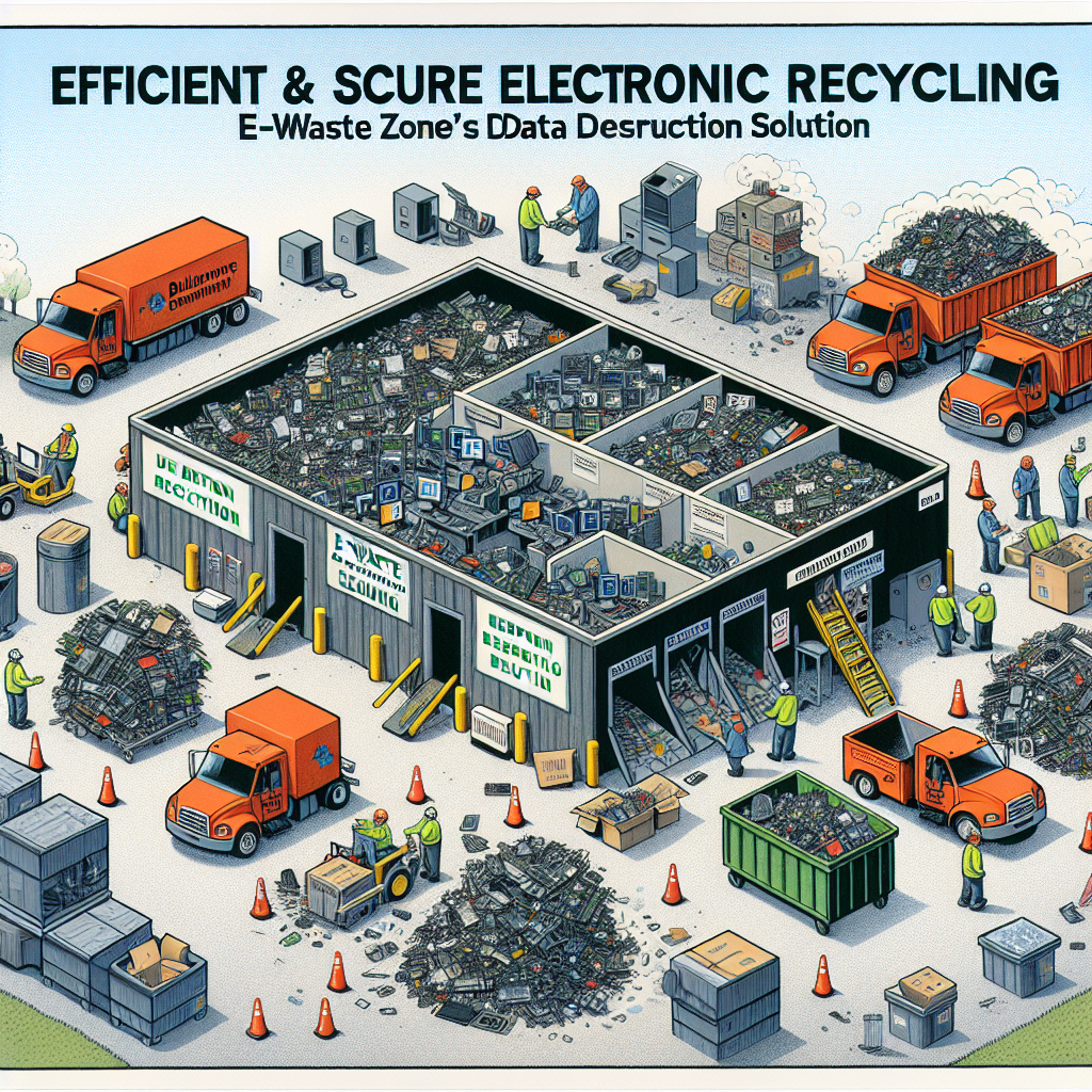 Efficient & Secure Electronic Recycling in Burlington County: E-Waste Zone's Data Destruction Solution