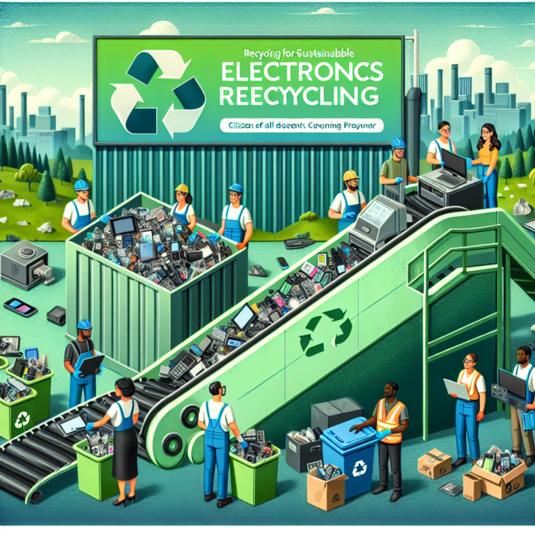 Promoting Sustainable Electronics Recycling