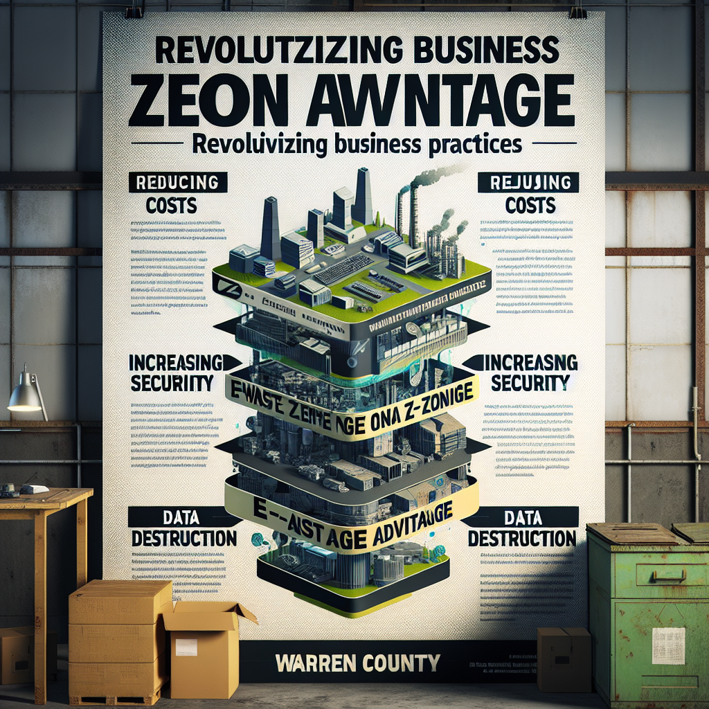 Revolutionize Your Business: The E-Waste Zone Advantage for Warren County Industries - Reducing Costs, Increasing Security, and Data Destruction