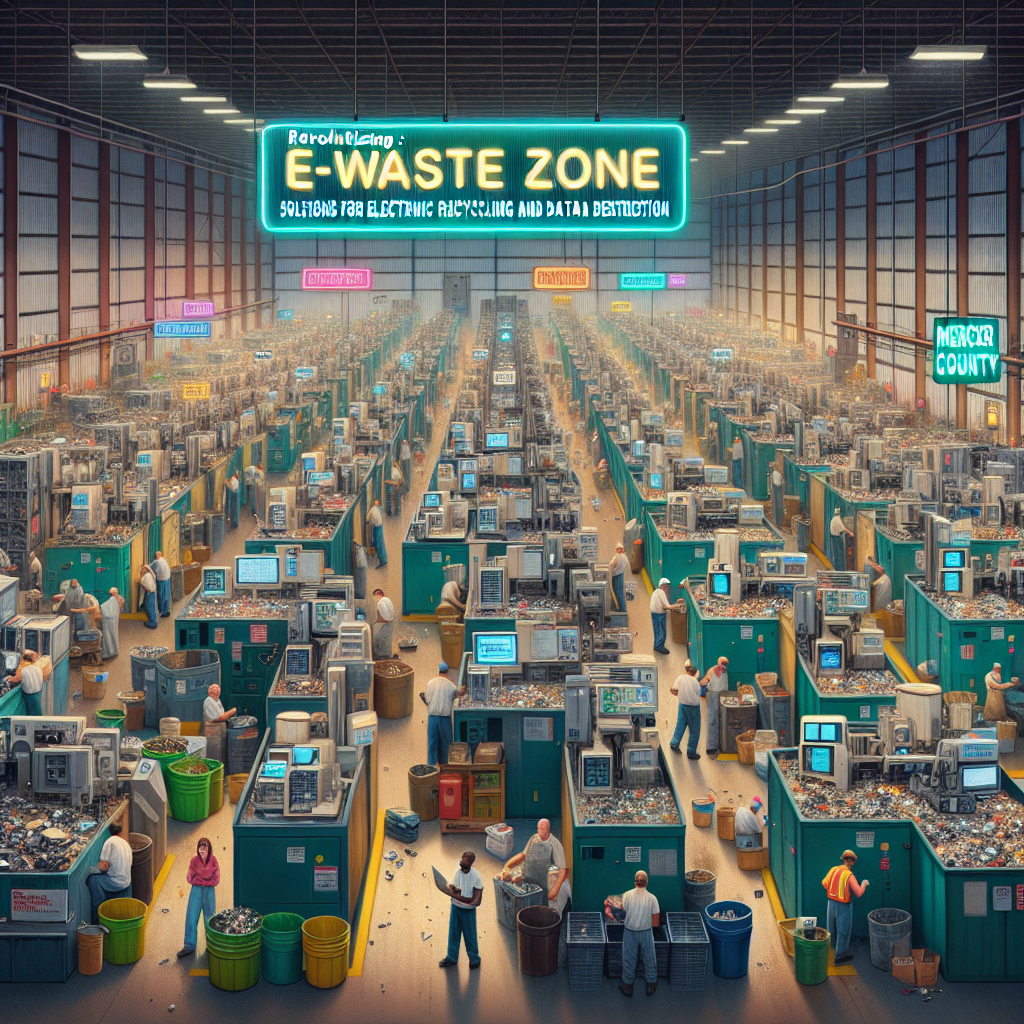 Revolutionizing Mercer County Industries: E-Waste Zone's Cost-Effective Solutions for Electronic Recycling and Data Destruction