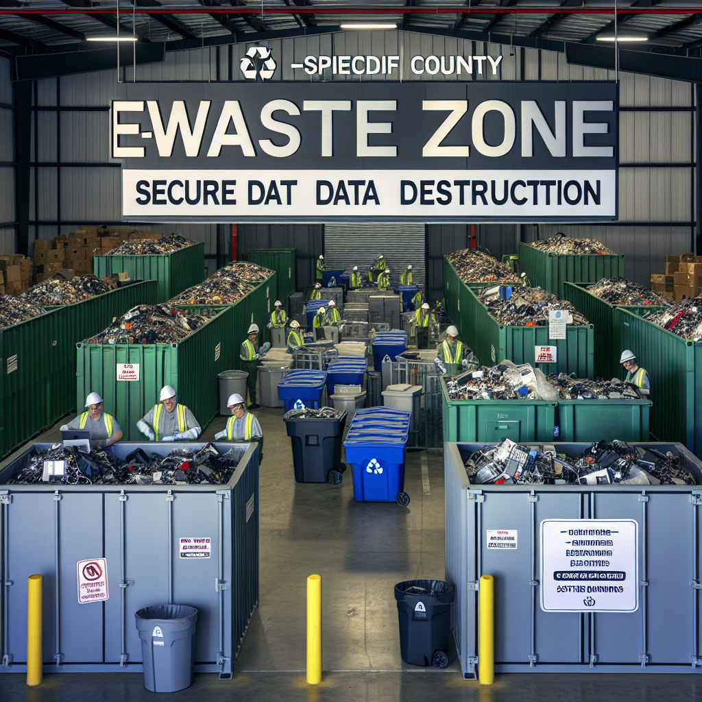 Secure & Cost-Effective Electronic Recycling in Bergen County: E-Waste Zone's Trusted Data Destruction Solutions