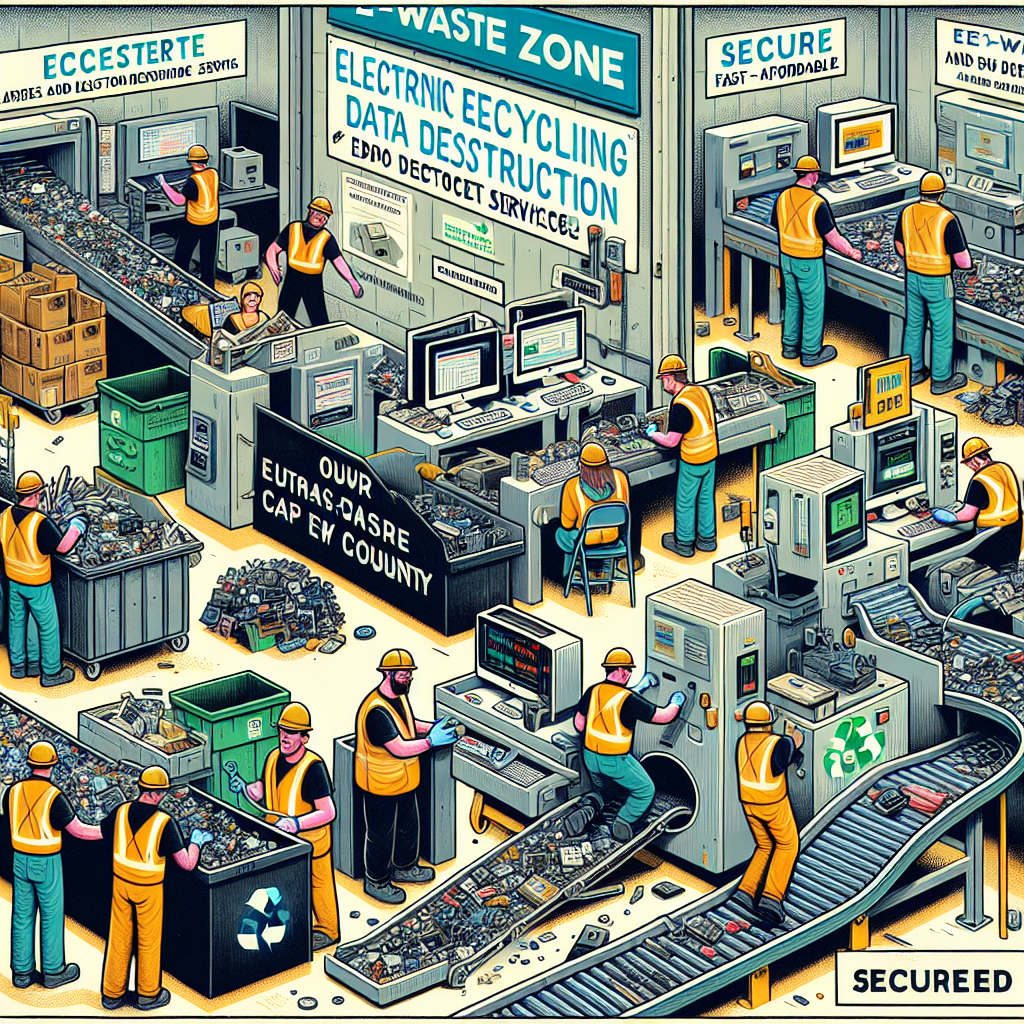 Secure, Fast, and Affordable: E-Waste Zone's Electronic Recycling and Data Destruction Services in Cape May County