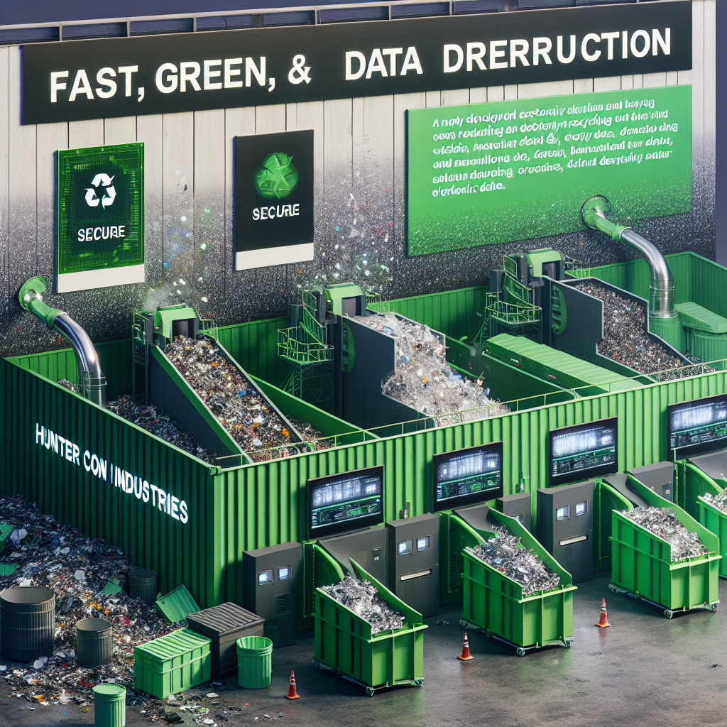 Secure, Fast, and Green: E-Waste Zone’s Solution for Hunterdon County Industries