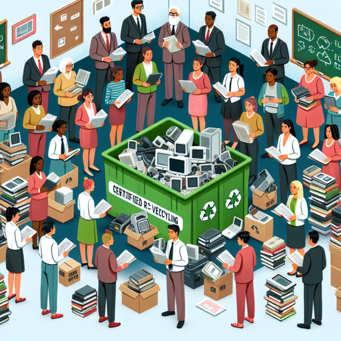 Why the Education Sector Needs Certified R2v3 for Responsible E-Waste Recycling